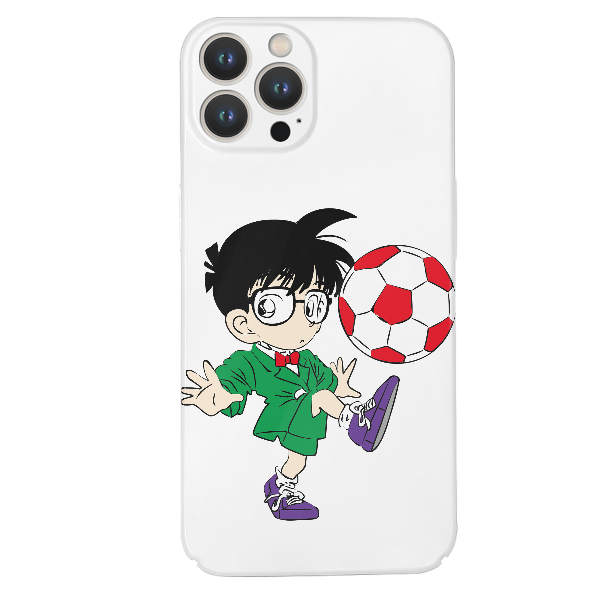 （画像用） 名探偵コナン 江戸川 コナン Detective Conan Conan Edogawa 【iPhone 14シリーズ対応】ハードケース